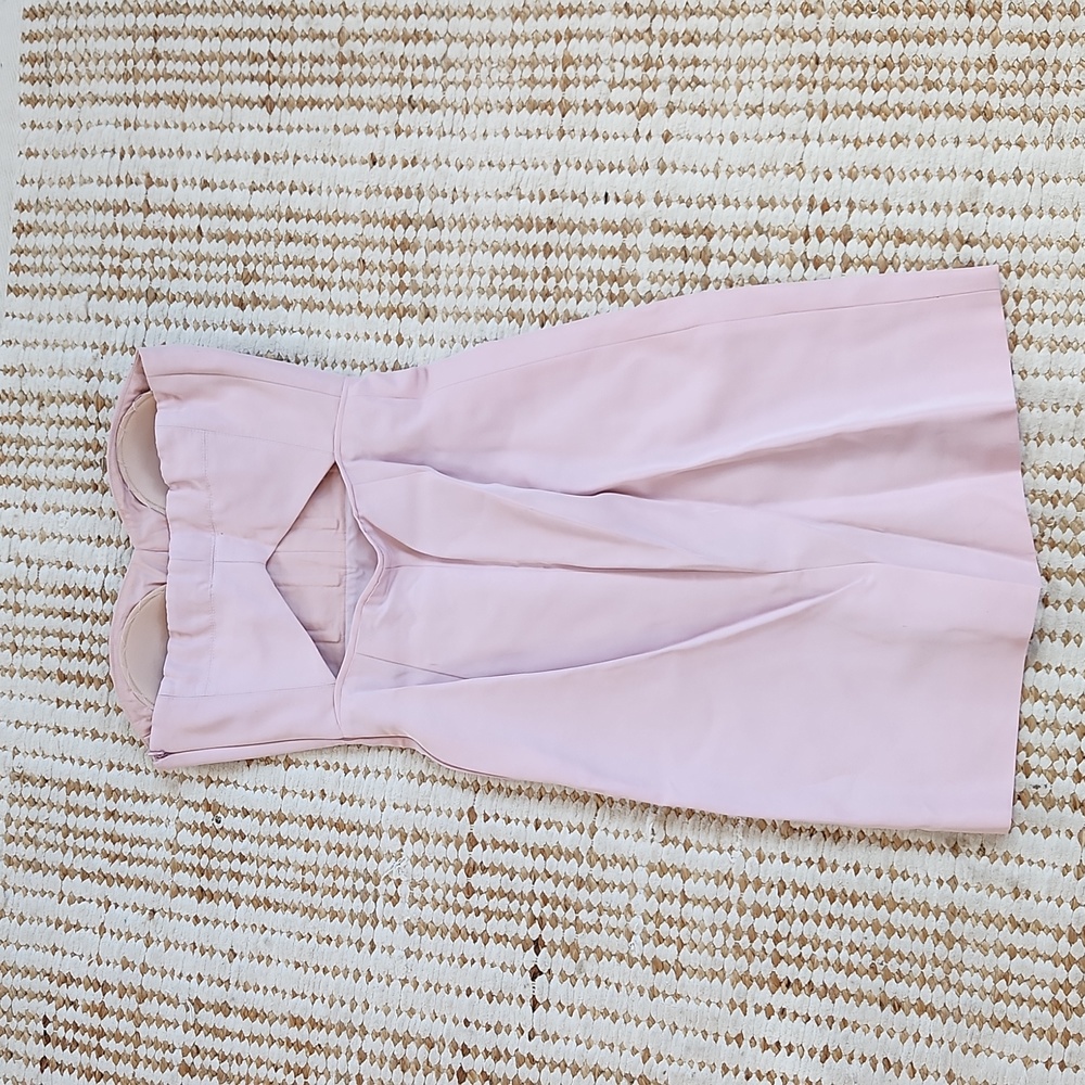 Jcrew pink bridesmaid dress size 00 - Picture 2 of 2